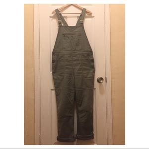 LEVIS BRAND MOSS GREEN OVERALLS